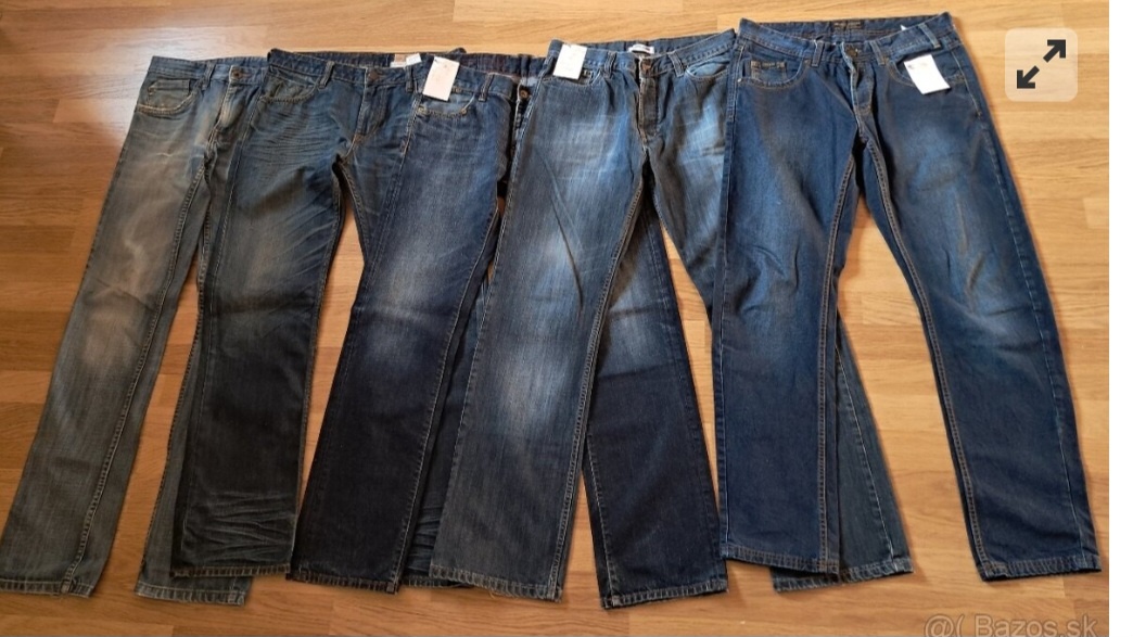 Pánske rifle nohavice