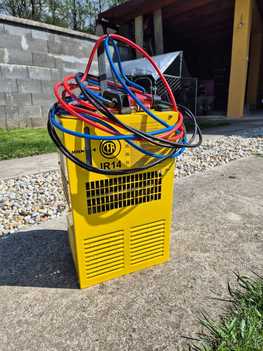 Prídavné chladenie horáka a hadicu s chladenym horákom