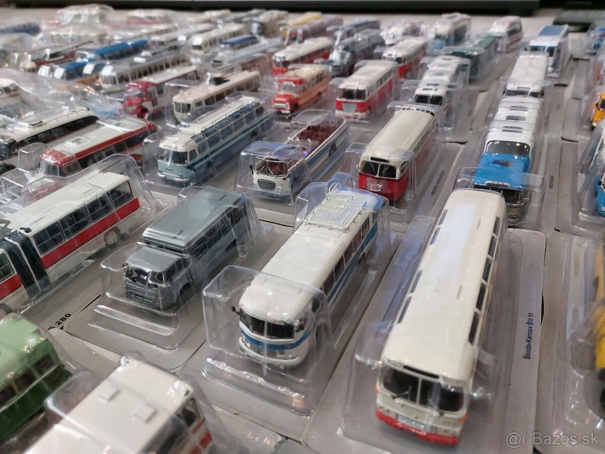 Predám kolekciu autobusov - komplet