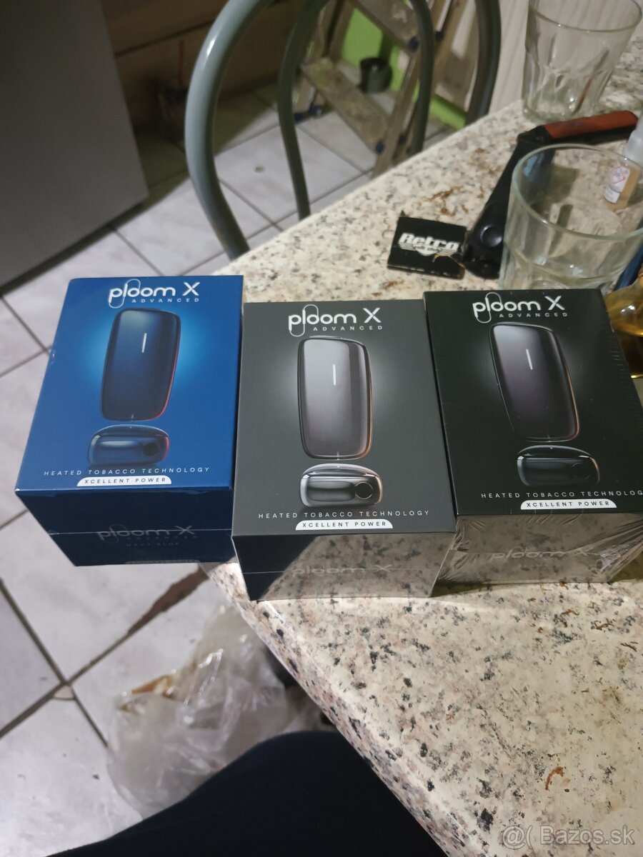 3x Ploom X Advanced –nové,originál balenie – len 55 € spolu