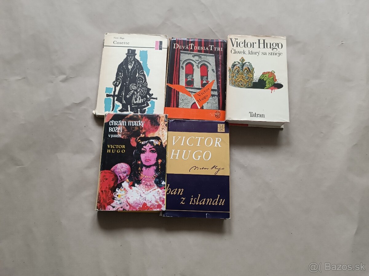5x Victor Hugo: Cosette,93, Človek ktorý sa smeje a ine
