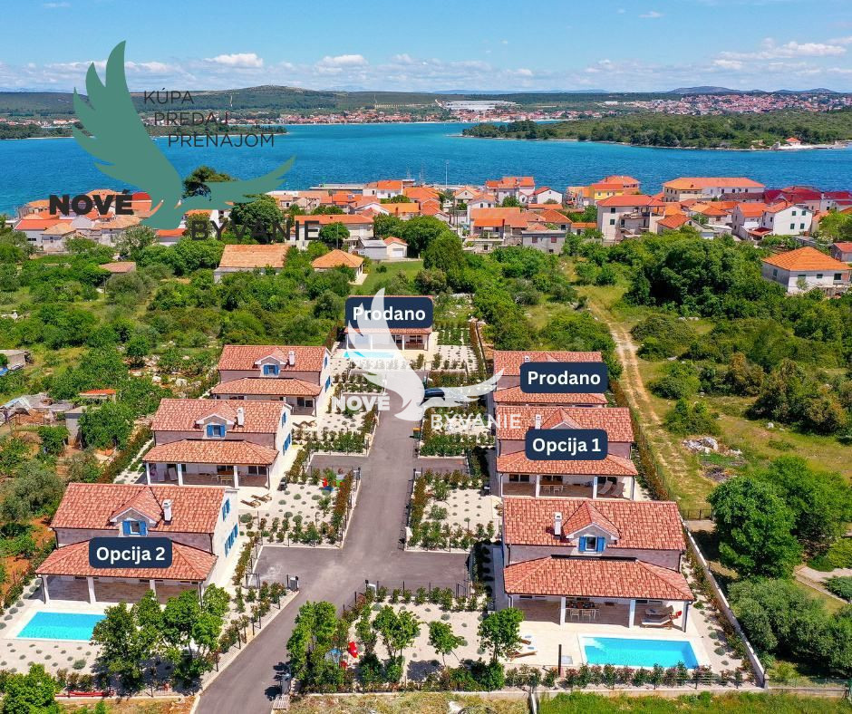 Krásna vila s bazénom na ostrove Pašman v Chorvátsku