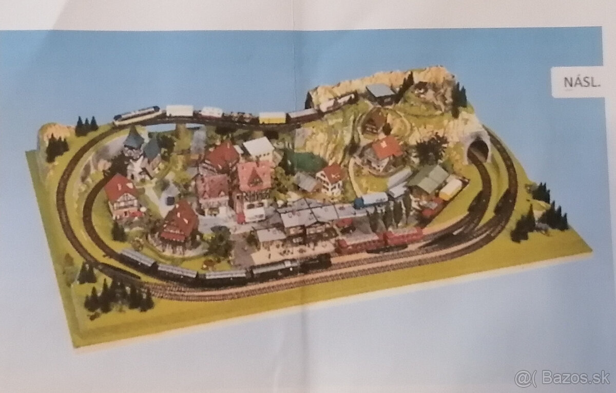 Predám modelovú železnicu HO