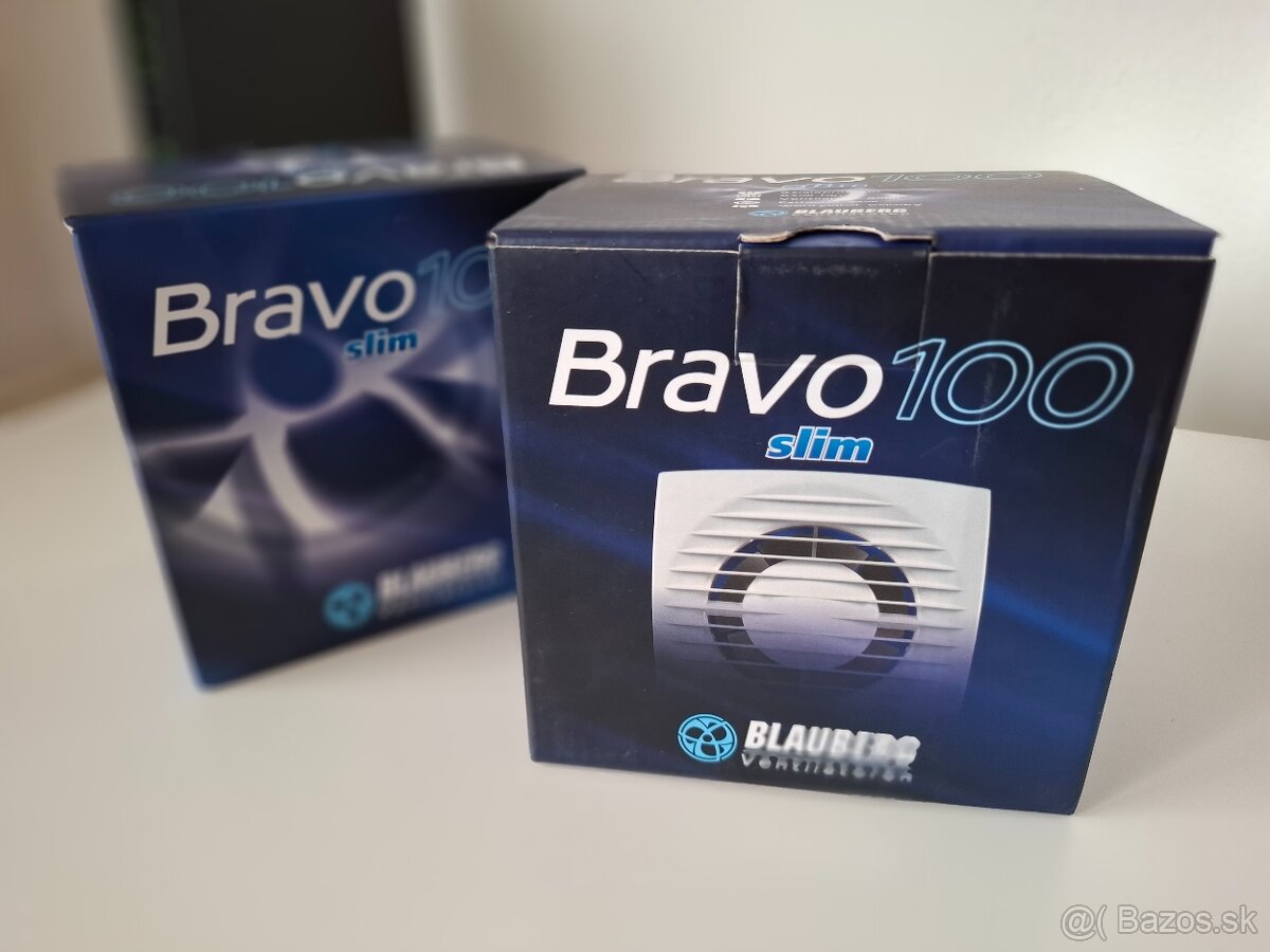 Predám ventilátor Blauberg Bravo 100 / slim