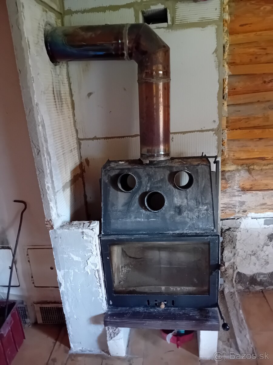 Teplovzdušný krb 8kW