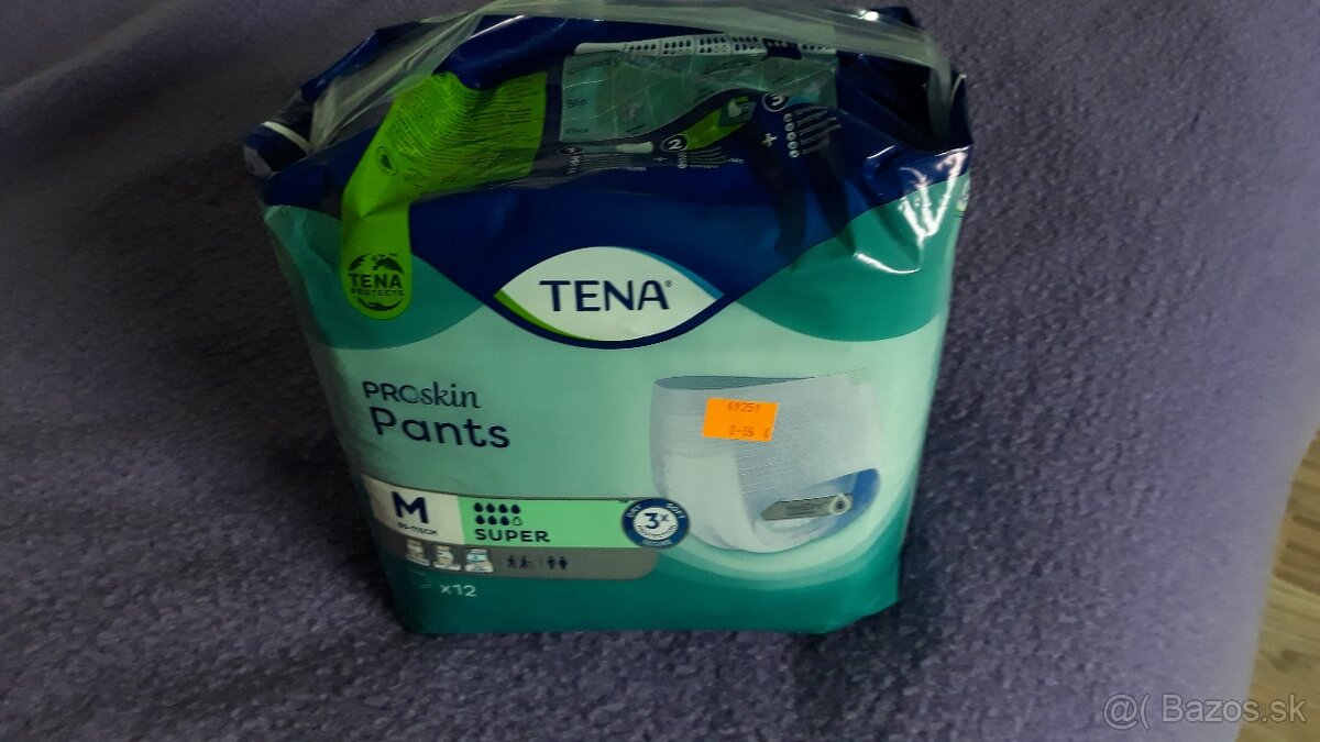 Plienkové nohavičky pre seniorov