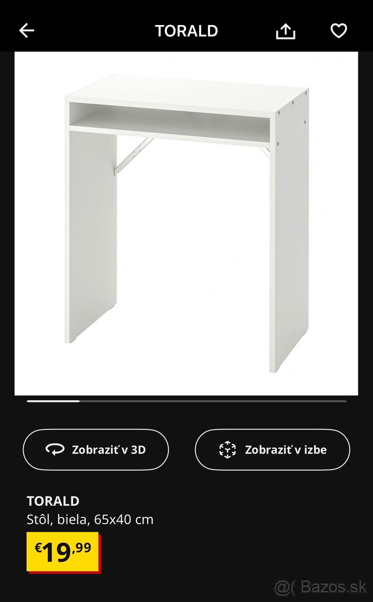 Pracovný stolík