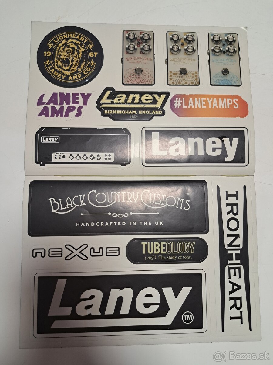 Nálepky Laney