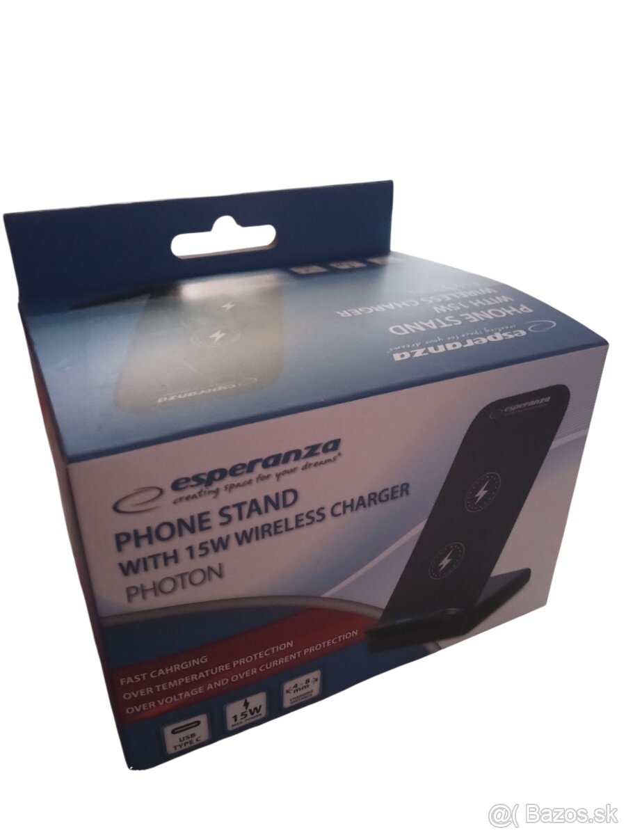 Esperanza Phone Stand with wireless charger