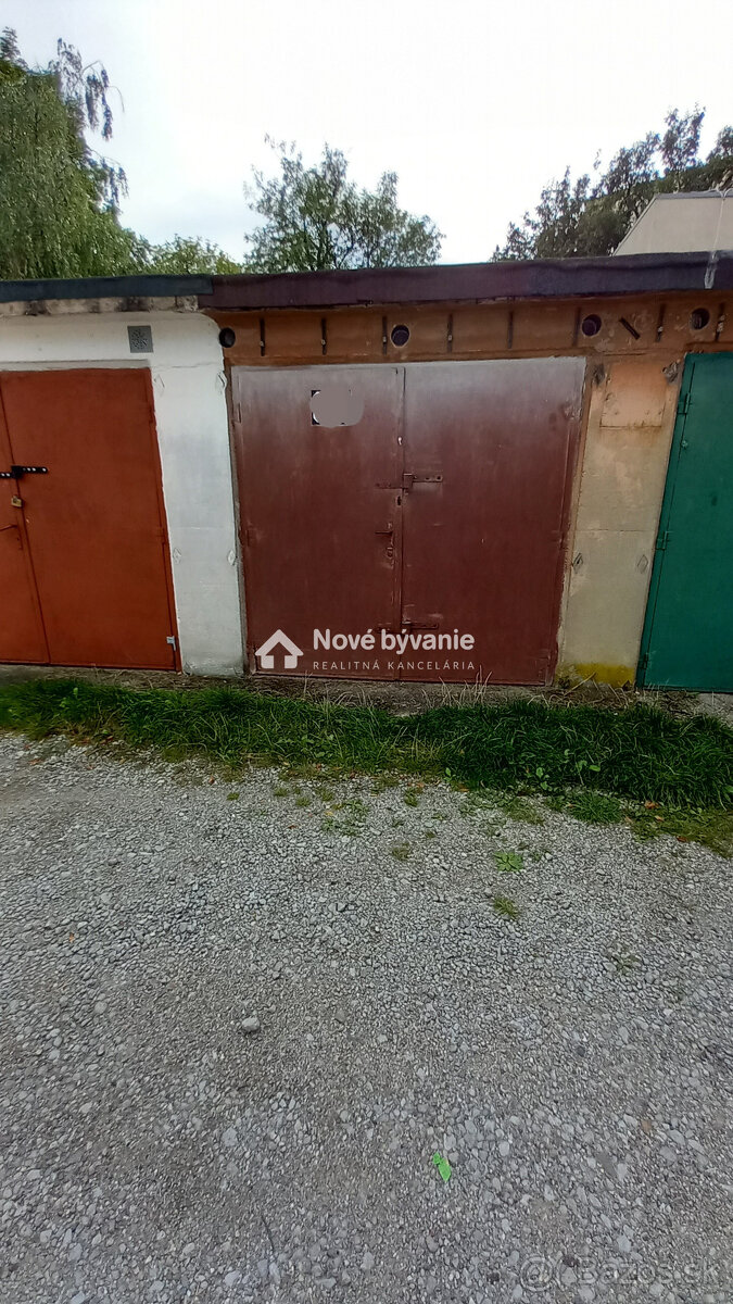 Garáž v lokalite Račí potok, Košice - Sever