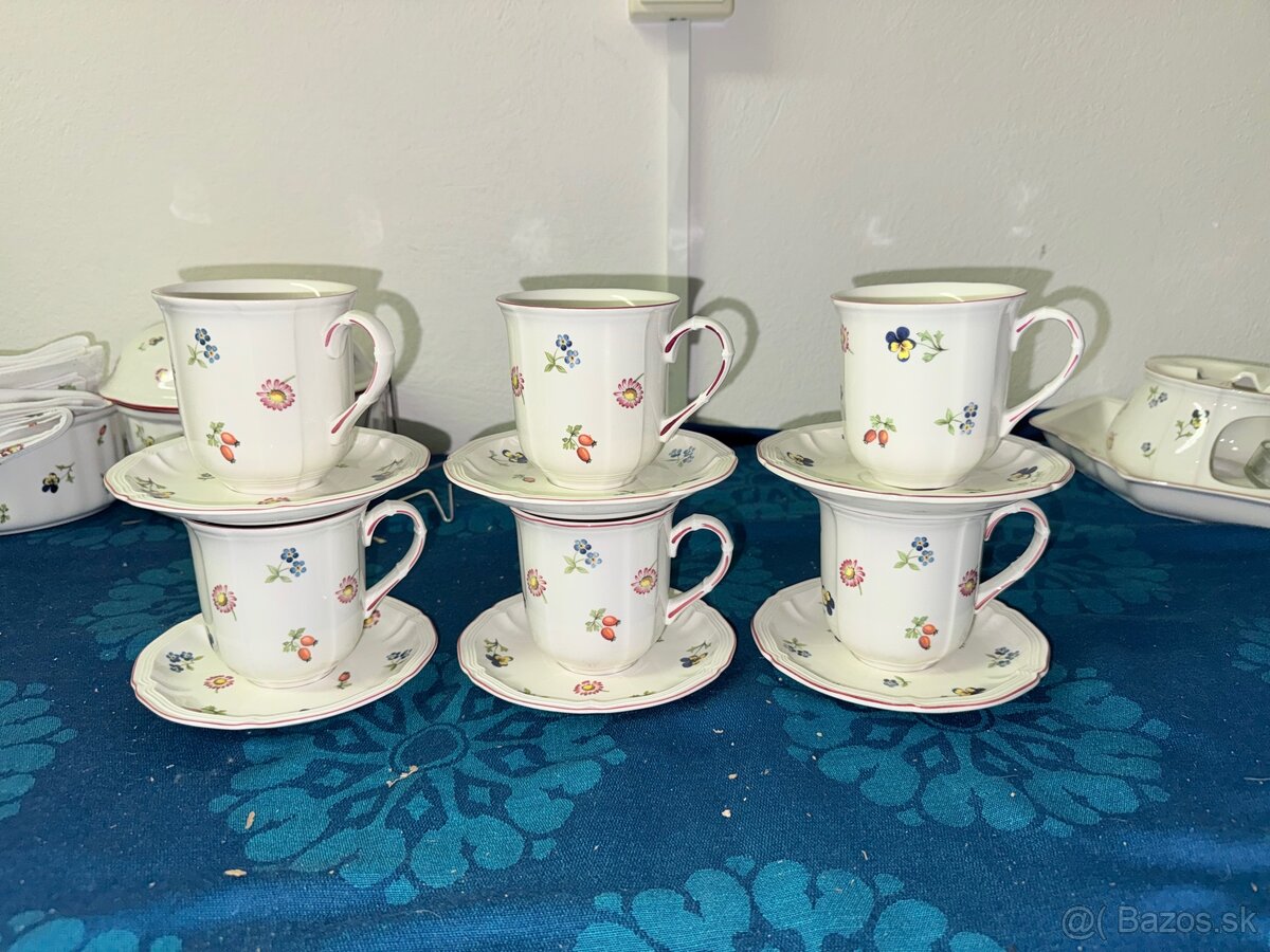 Villeroy Boch Petite Fleur kvetinkova cajova suprava
