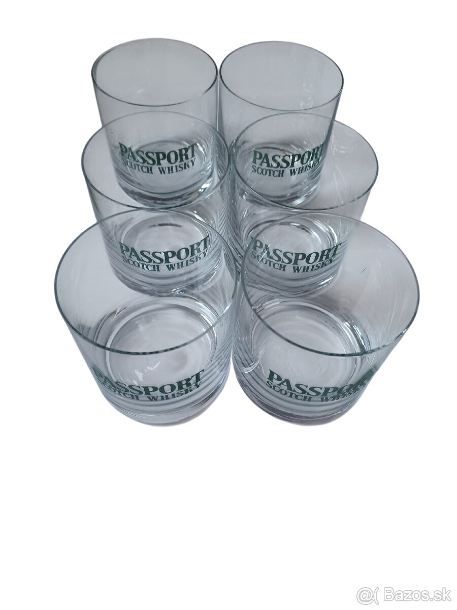 Poháre Passport Scotch
