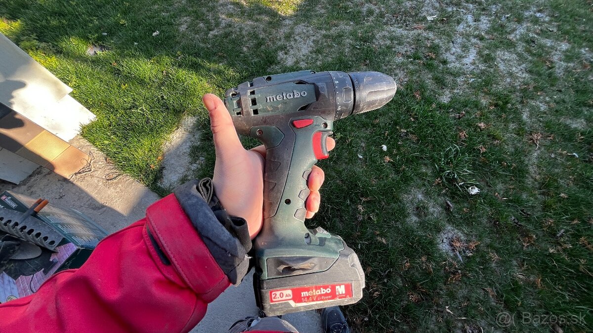 Aku vrtačka Metabo s 60% zlavou
