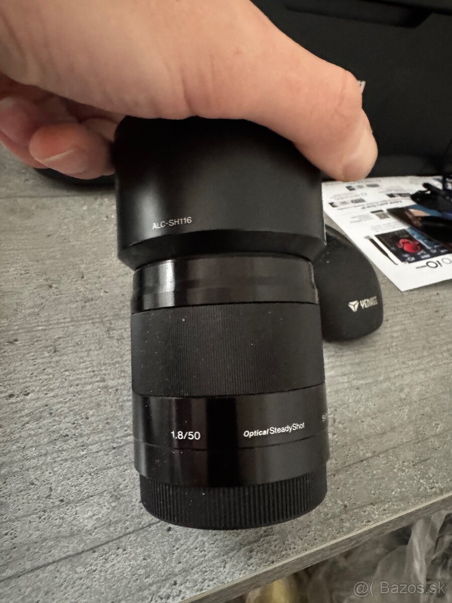 Predám objektív Sony 50mm f/1.8 OSS (E-mount)