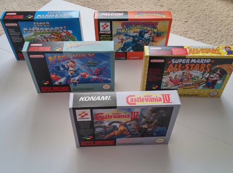 Náhradné boxy SNES Super Nintendo, viac možností na požiadan