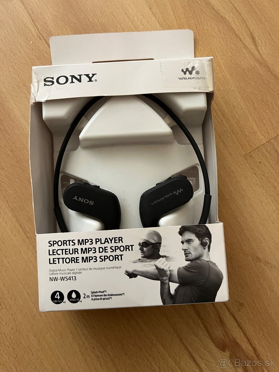 sluchadla do vody sony nw-ws 413