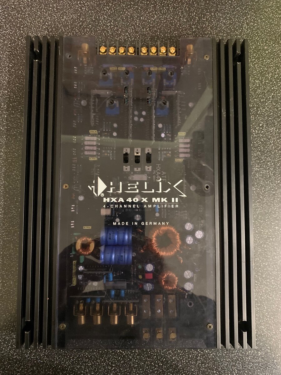 Zosilovač do auta Helix HXA 40 X MKII, dohoda možná