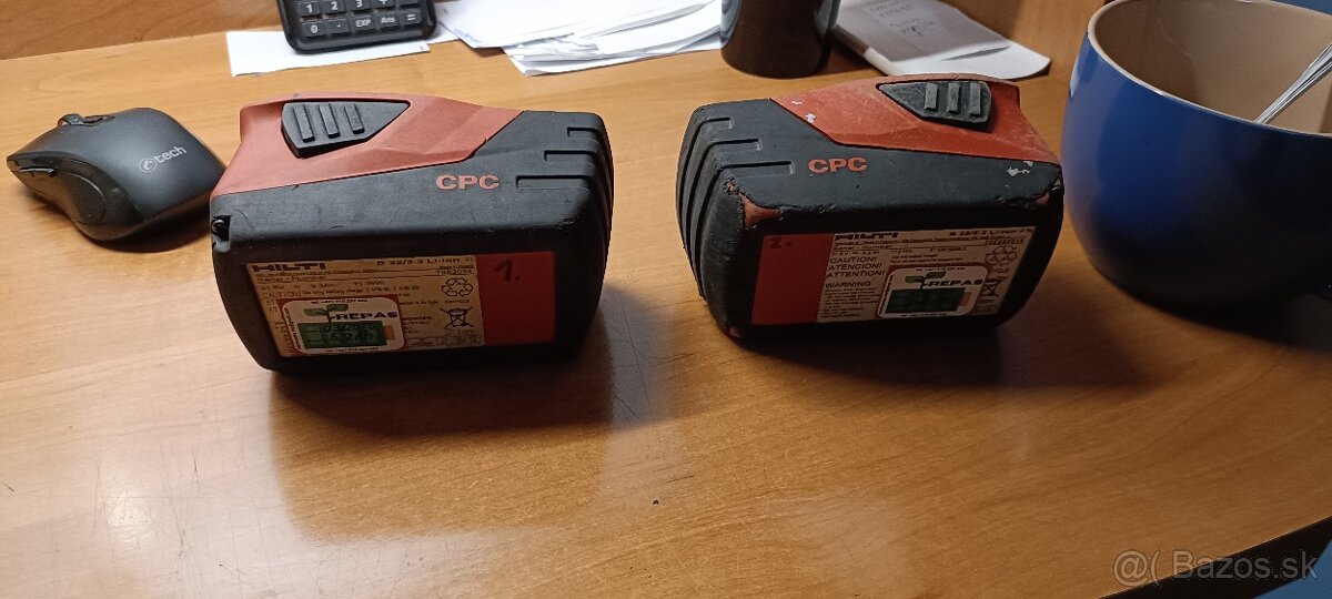 Hilti b22 batérie