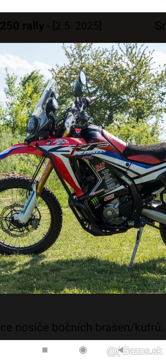 Honda crf 250 rally top cena