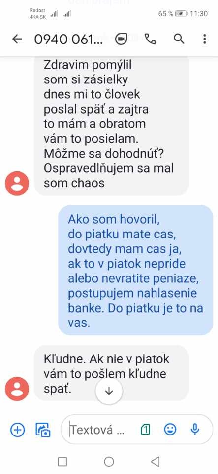Pozor na podvodníka