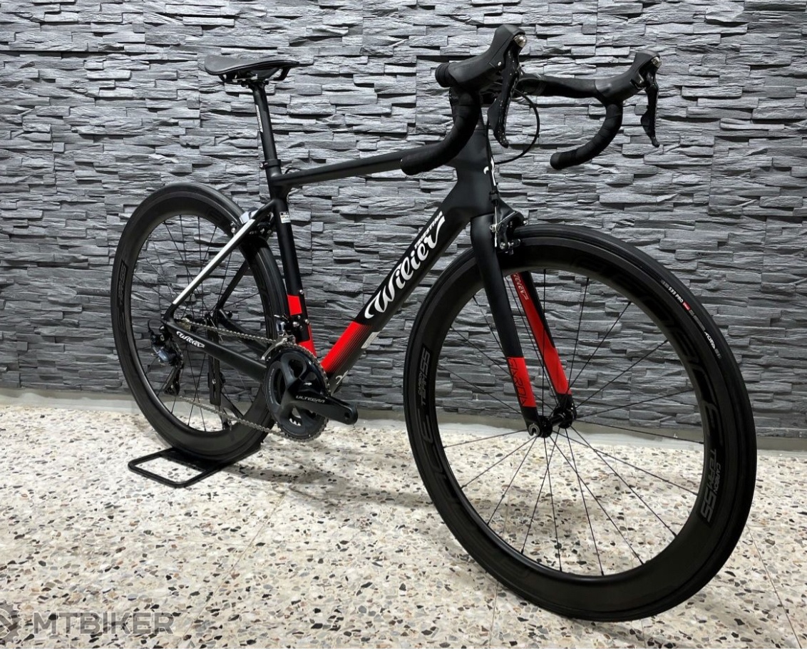 Wilier Triestina Garda Rim Shimano Ultegra M Black Red Matt