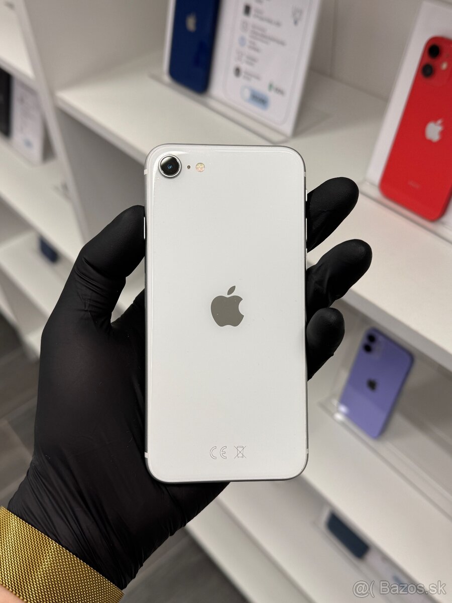 ZÁRUKA 2 ROKY / Apple iPhone SE 2020 64GB White, 100%