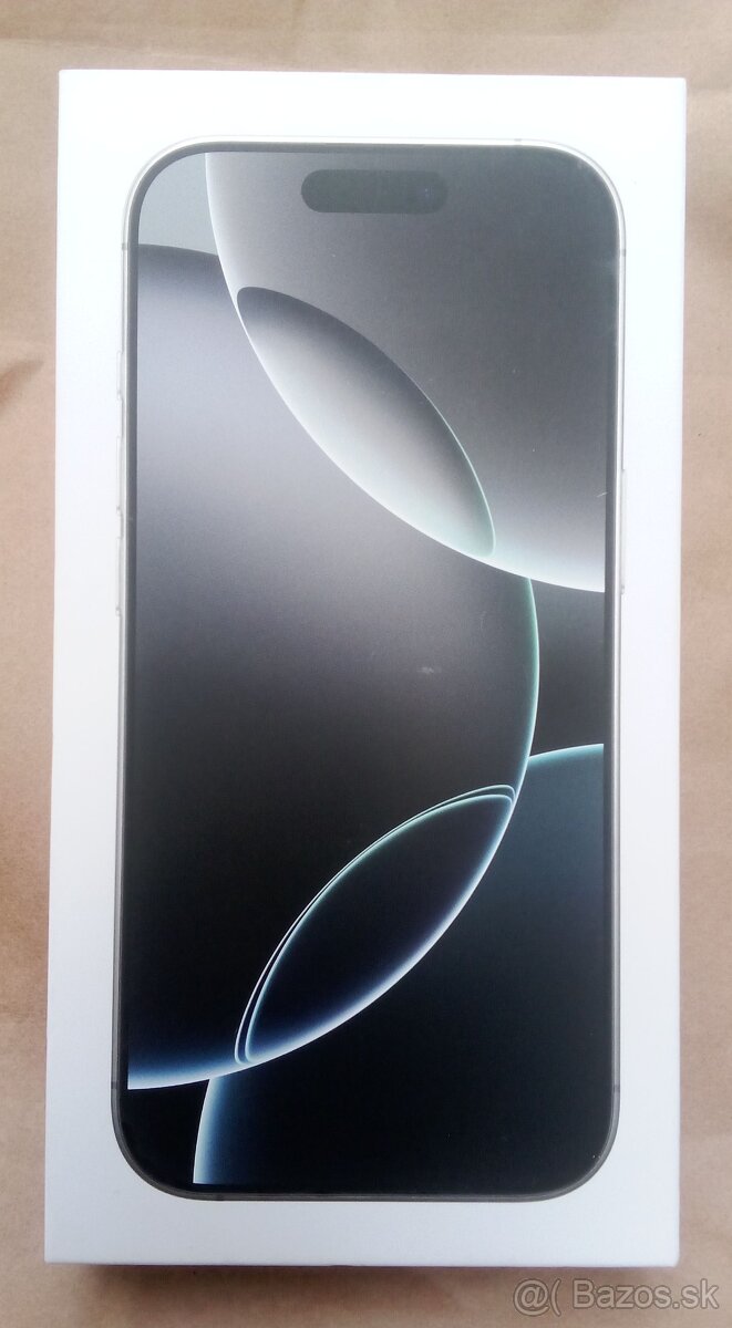 Predám Iphone 16 pro 128GB, biely titán