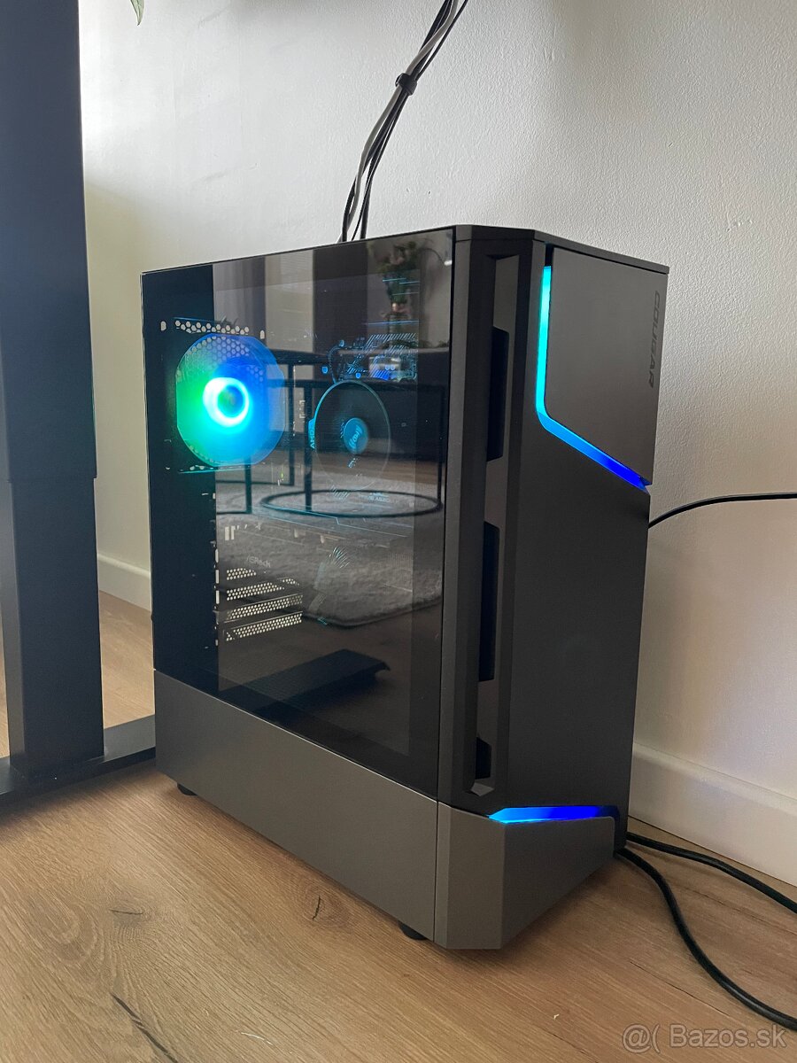 Herný PC AMD Ryzen 5 5600X + RX 5700 XT, 16GB RAM, 1TB NVMe