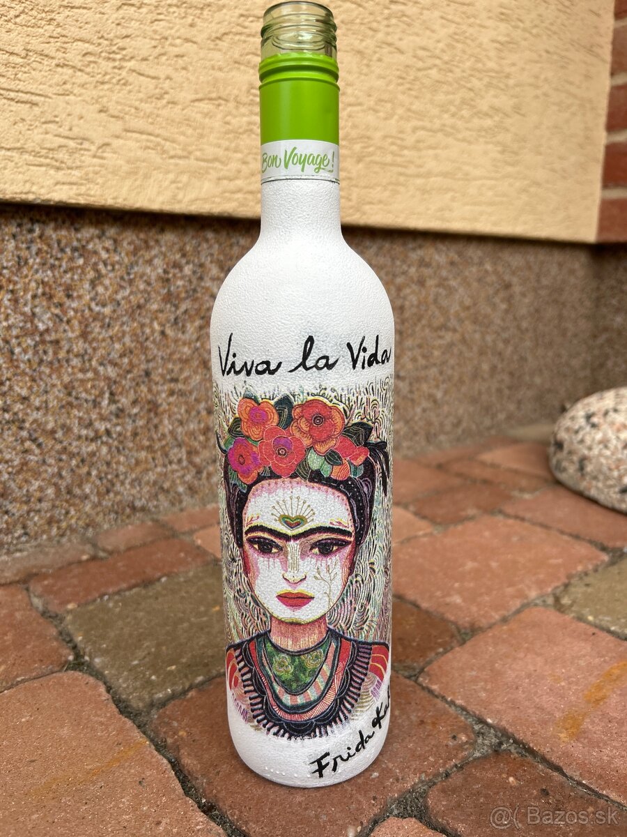Váza na ružu Frida Kahlo