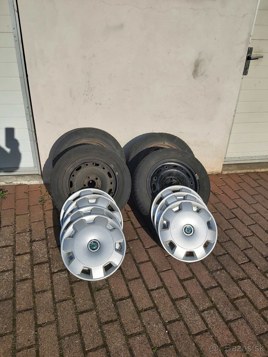 Predám kolesá 6Jx14" na Fabiu/Ibiza/Polo atd.