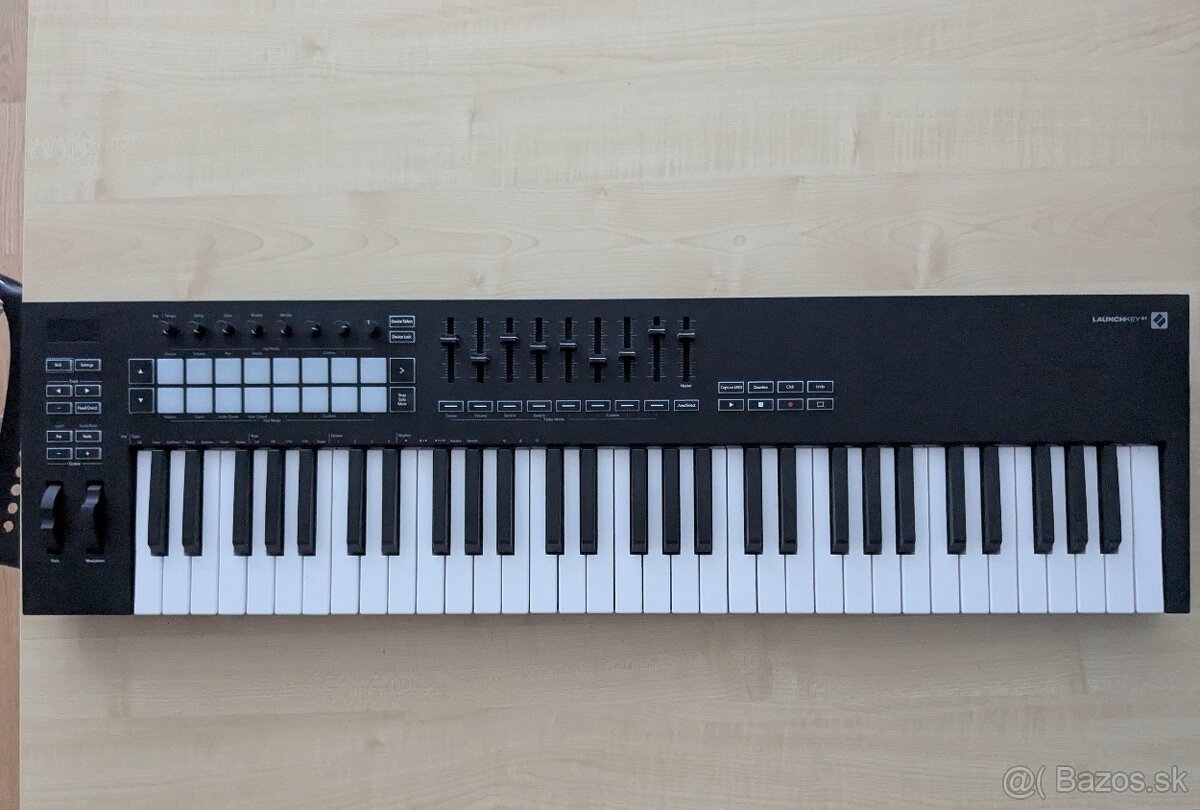 Predám MIDI keyboard Novation Launchkey 61 MK3
