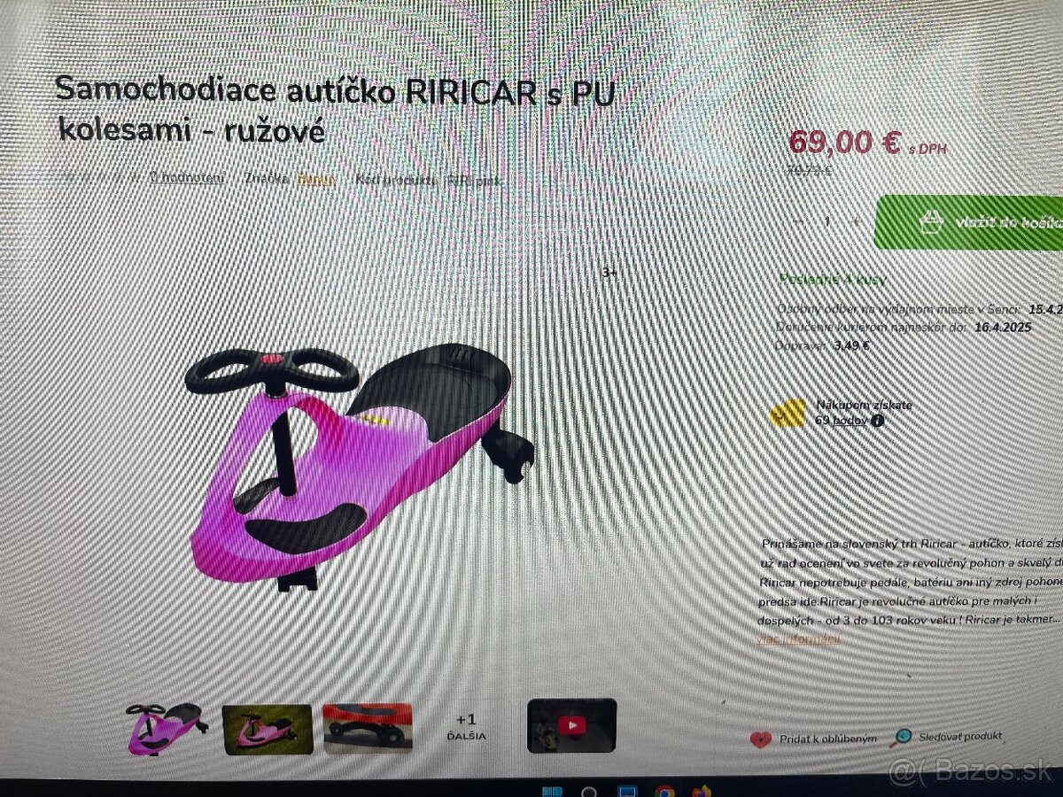 Samochodiace autíčko