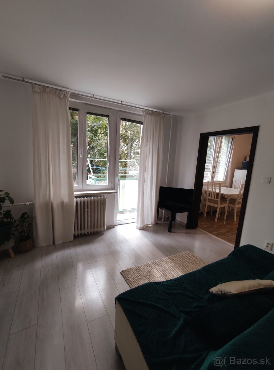Tichý 1-izbový byt s balkónom, Párovská