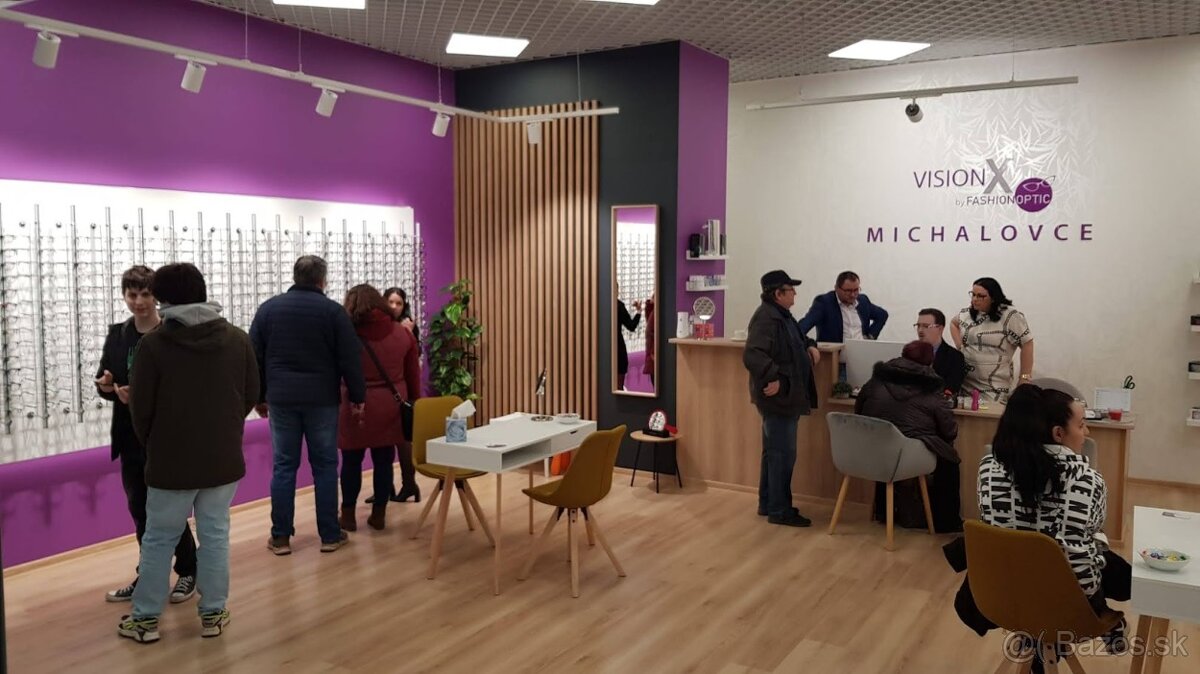 Práca v očnej optike MICHALOVCE