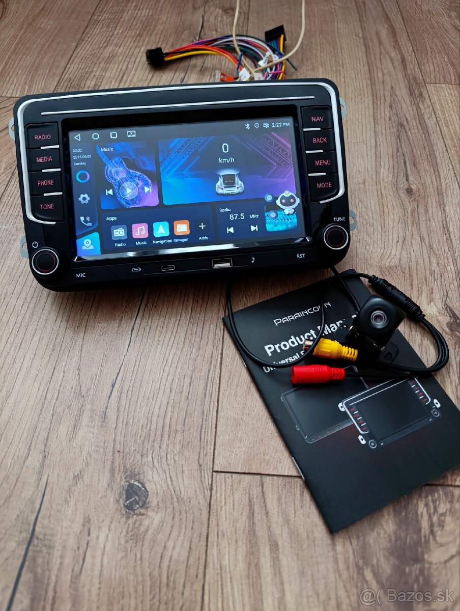 Auto Rádio 2Din Android 15 4gb64gb nové