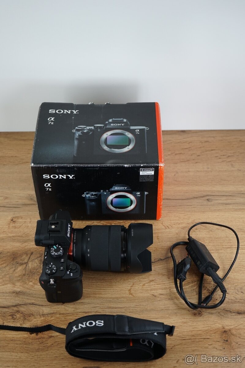 Fotoaparát Sony Alpha A7 II + objektív Sony 28-70mm