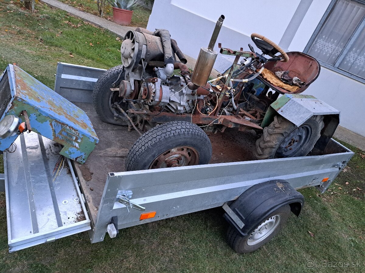Malotraktor podvozok
