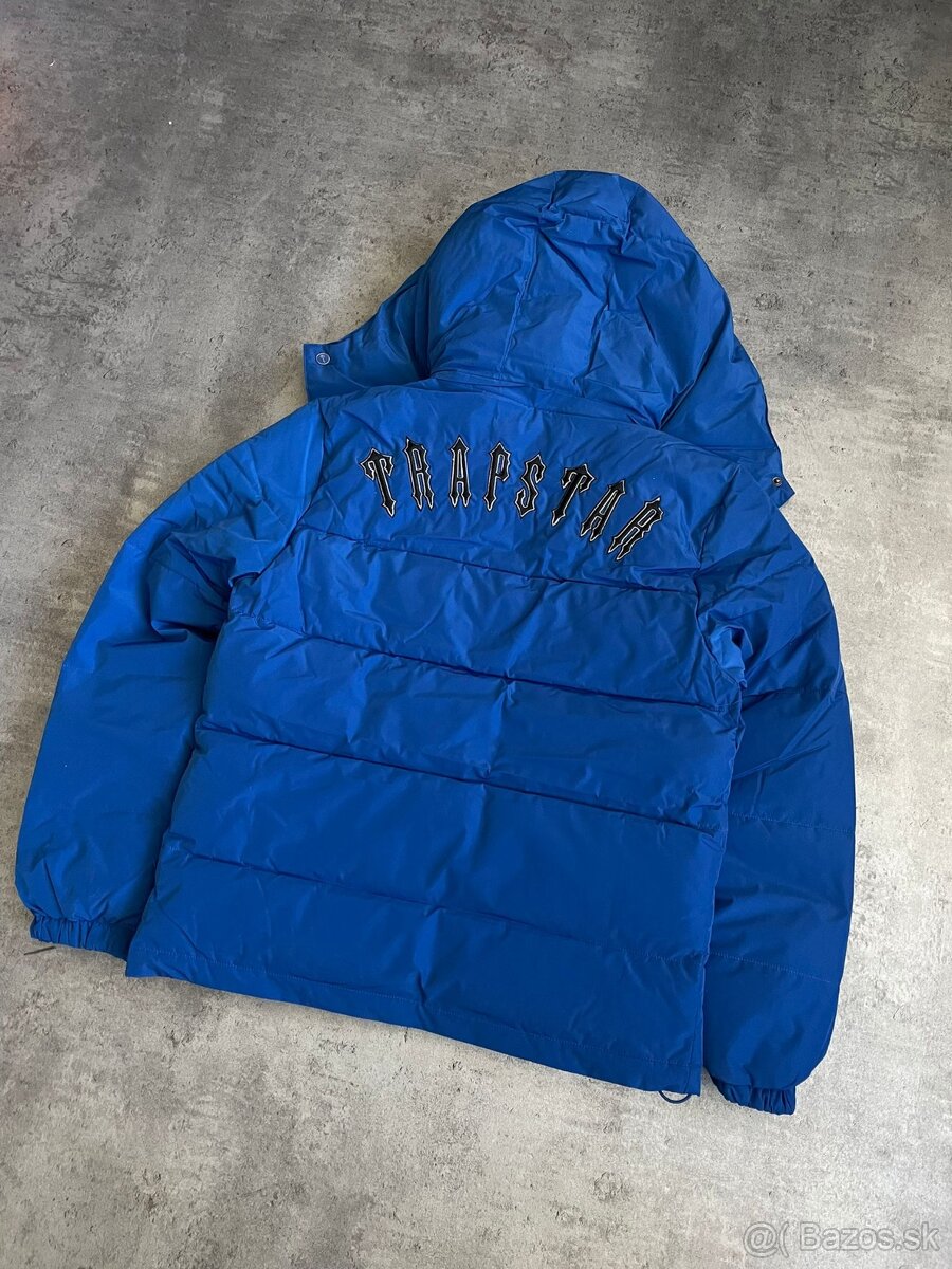 Trapstar Irongate Puffer Jacekt – Navy