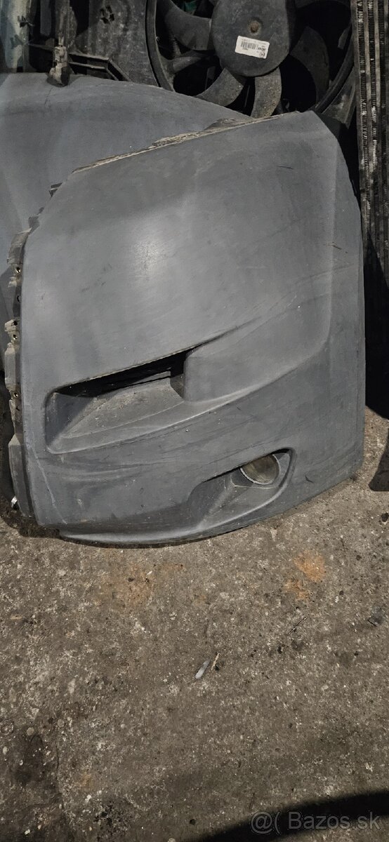 Roh nárazníka pre dodávku