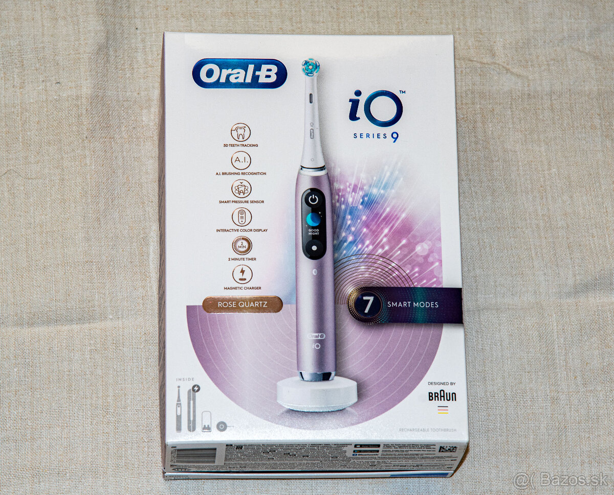 Elektrická kefka ORAL B iO Series 9 - nová, 2 ročná záruka