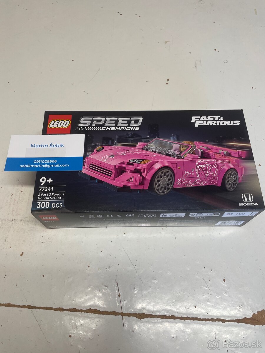 Predám nové neotvorené lego 77241 Honda Fast a Furious