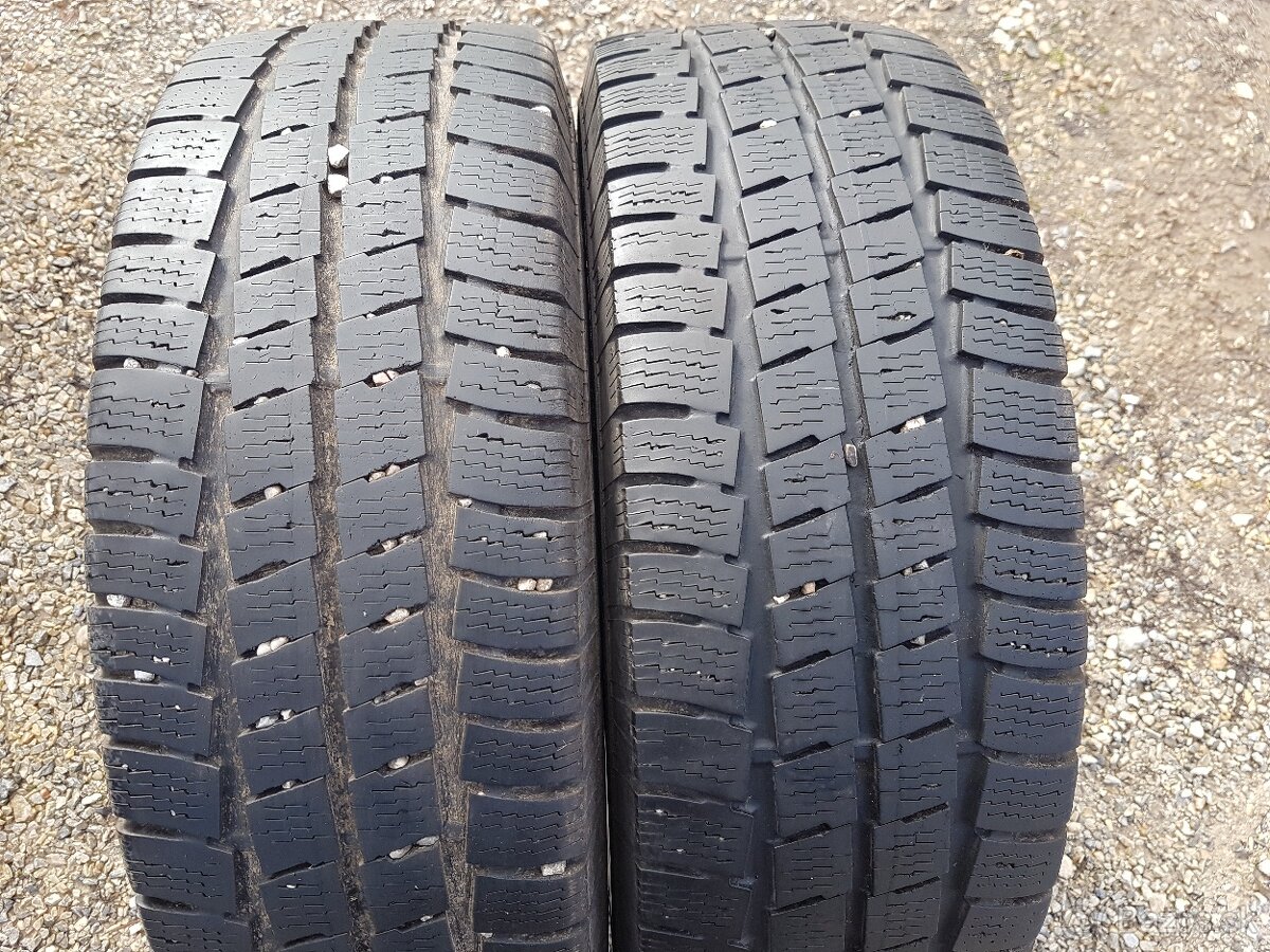 215/65 r16c zimné pneumatiky 2ks Semperit