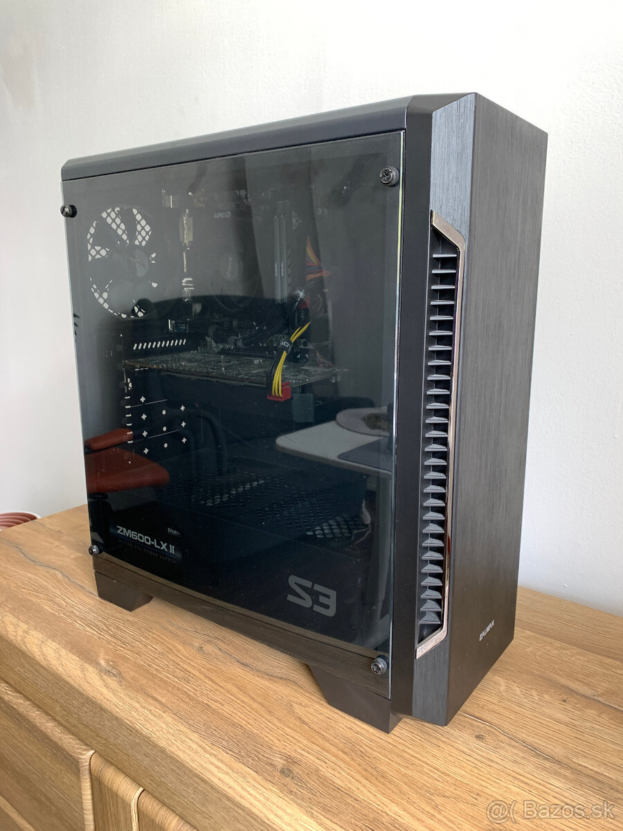 Herný počítač AMD Ryzen 5 2600 + GeForce GTX 1070