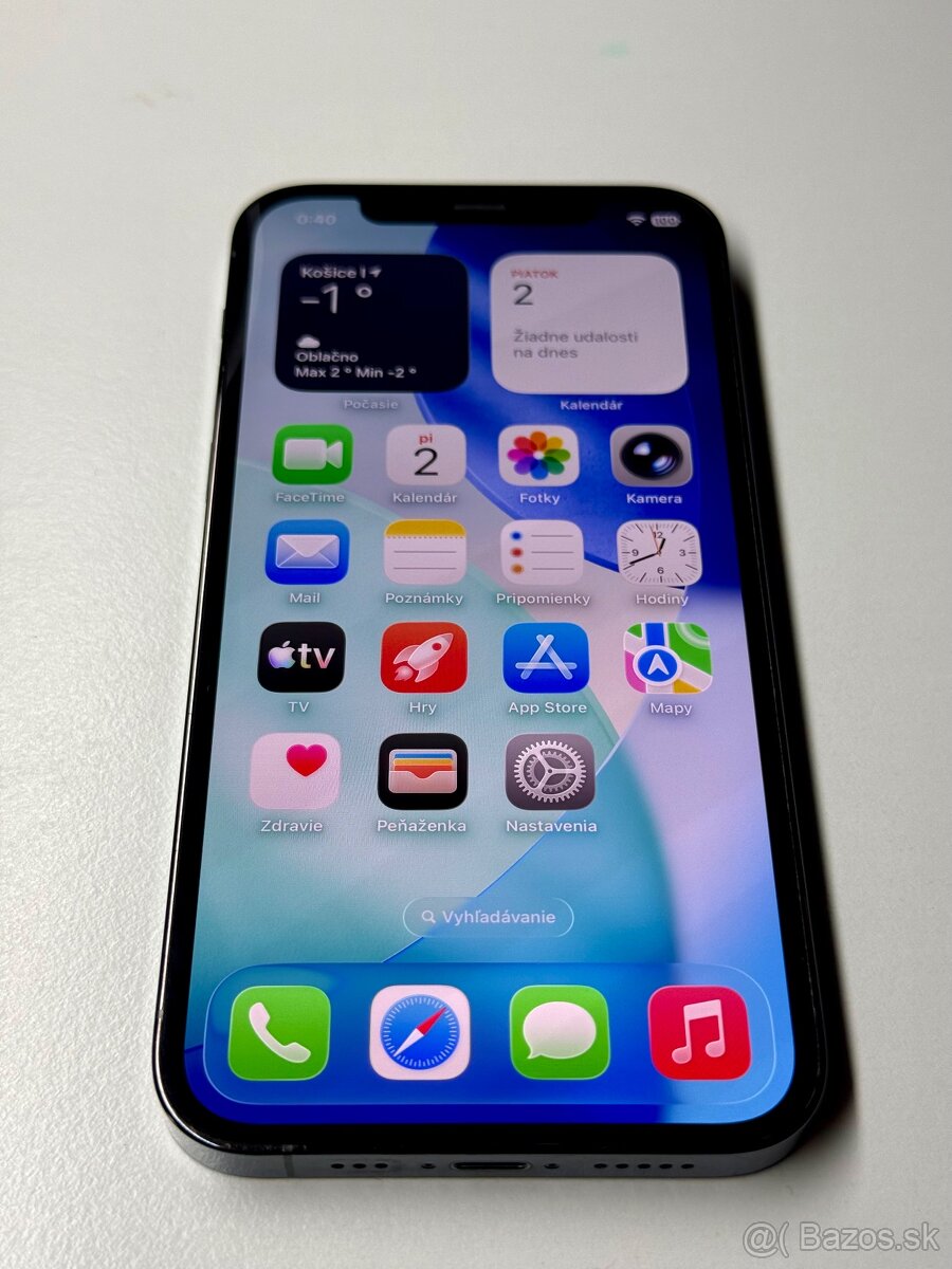 Predám Apple iPhone 12 Pro 128GB Pacific Blue