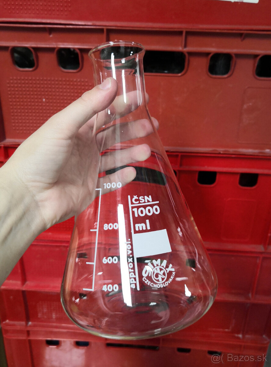 Laboratorna Erlenmeyerova banka 1000ml SIMAX