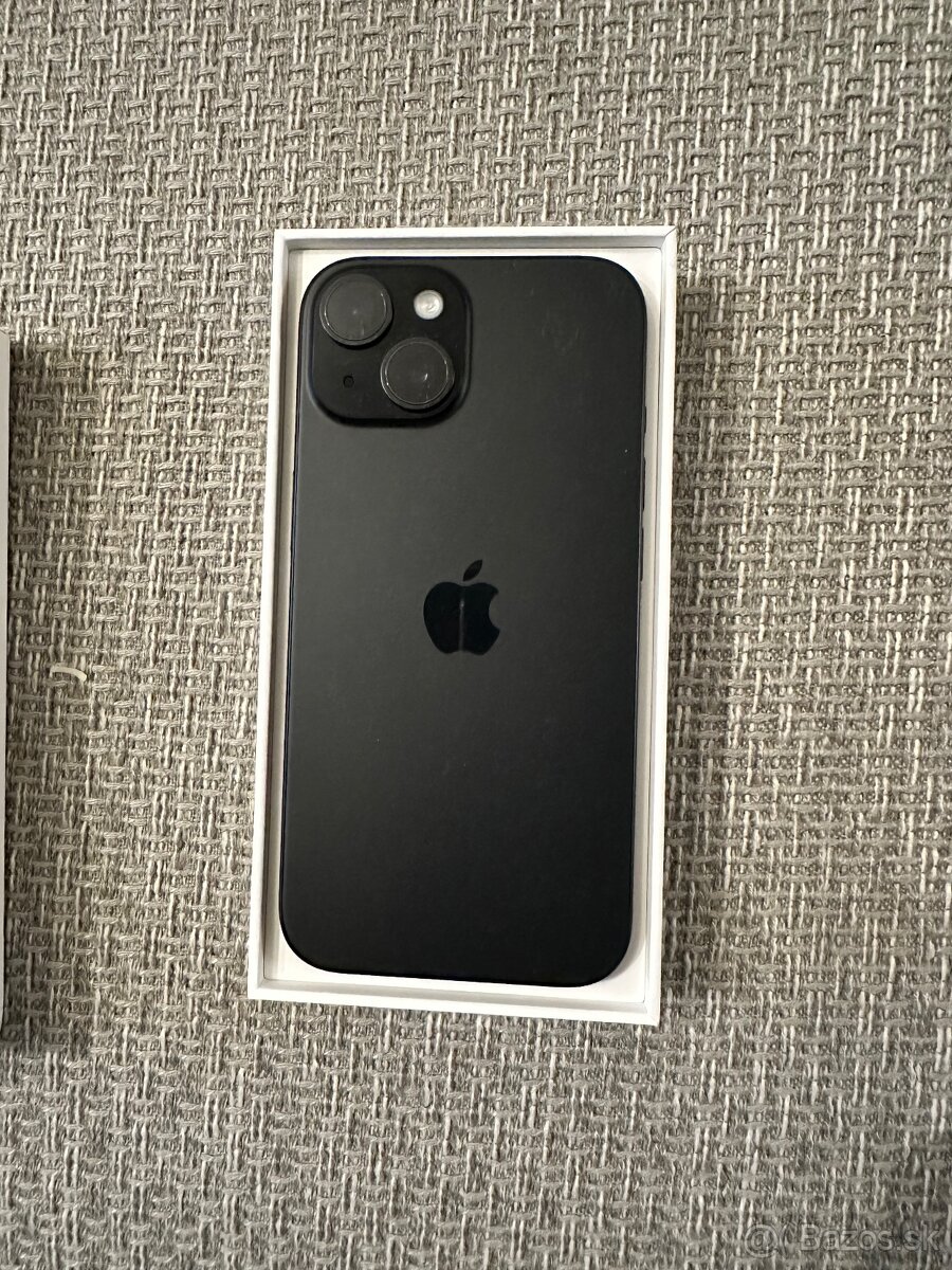 Nový iPhone 15 128G Black