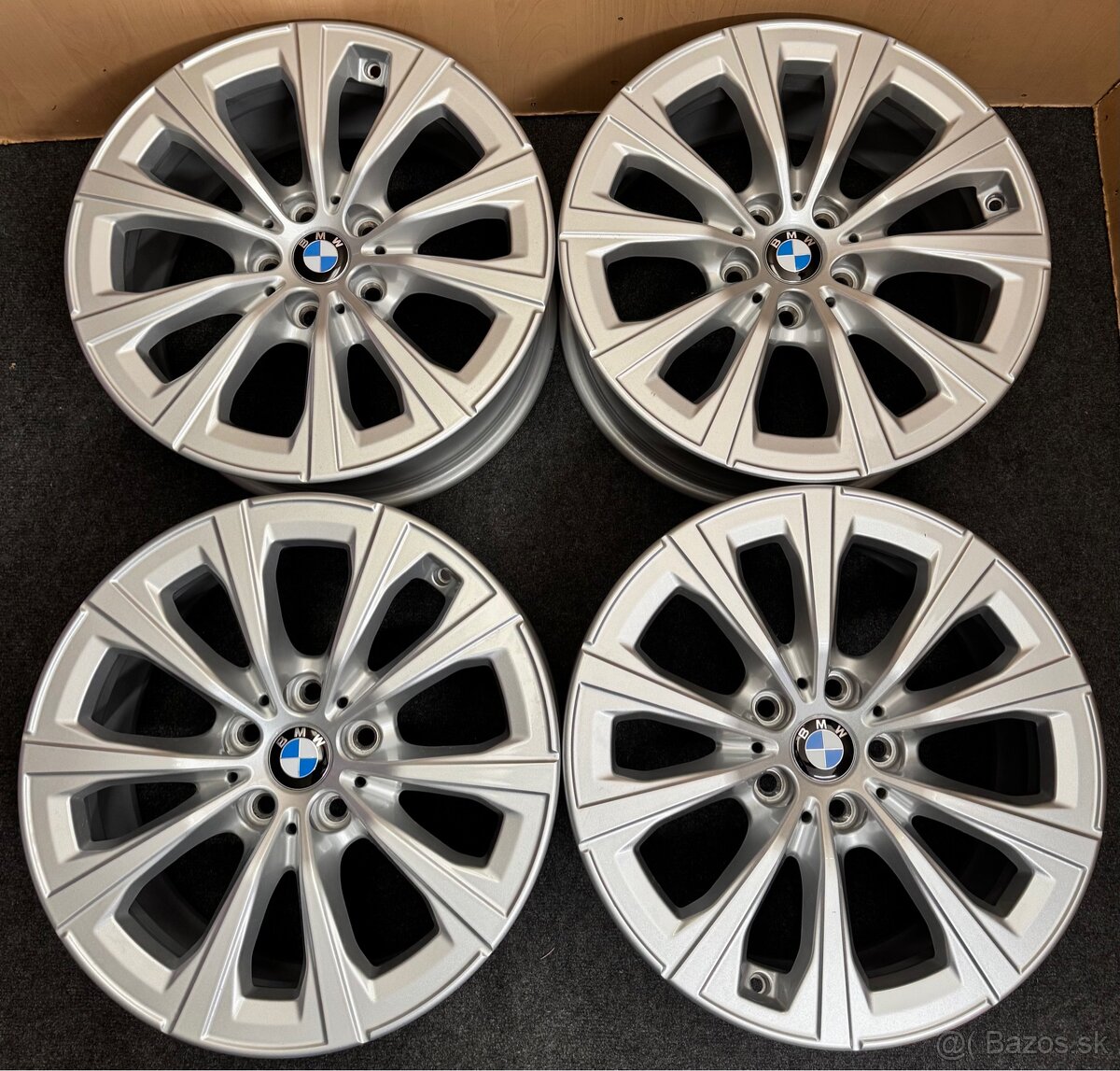 5x112 R17 BMW styling 775 strieborne ET 30