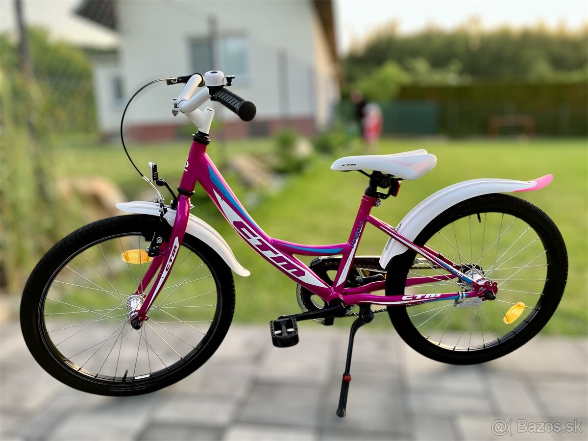 💖 CTM Maggie 1.0 – 20” | Detsky bicykel ako nový Po servise