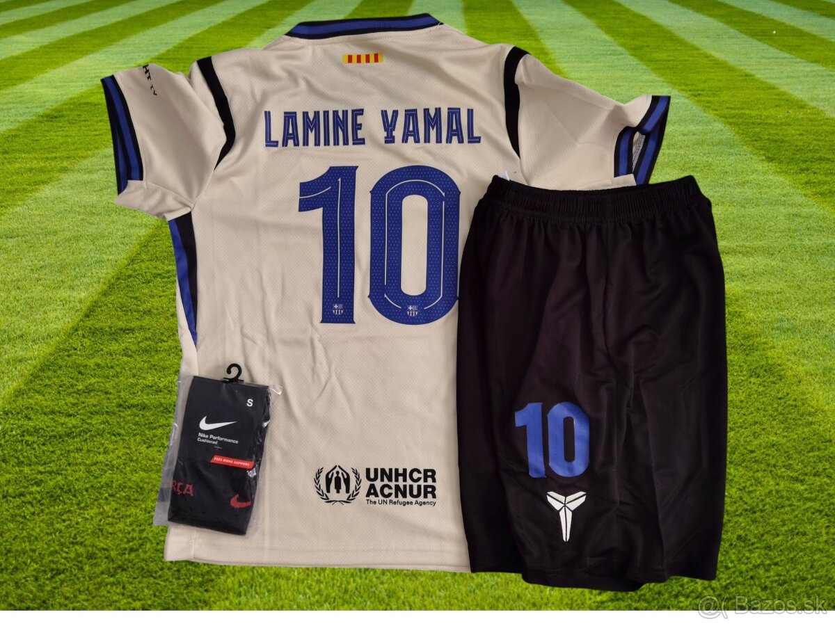 dres Yamal vonkajšia edícia FC BARCELONA 25/26 maslová farb