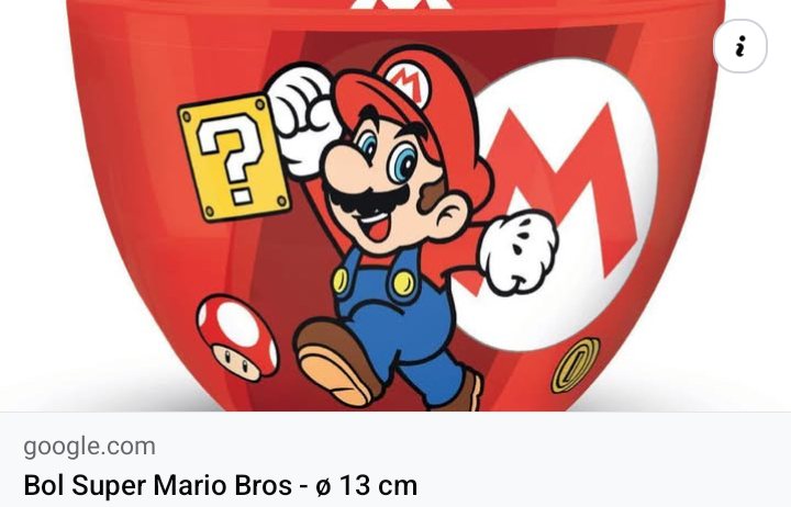 Miska Bowl Super Mário priemer 13 cm